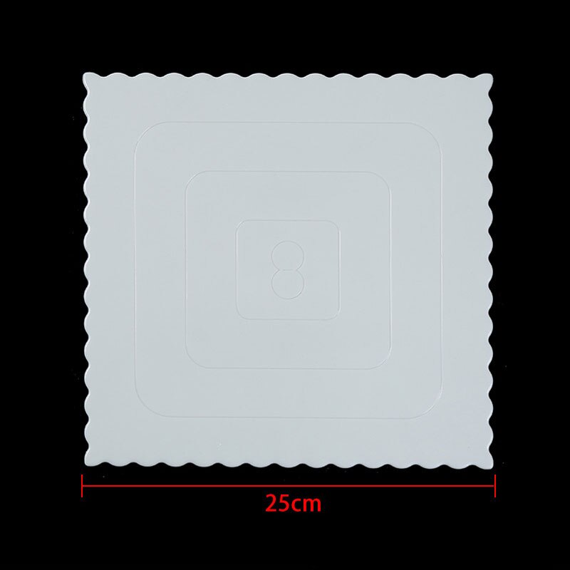 Cake Boards Reusable Plastic Cake Base Cupcake Dessert Tray for Home Wedding Birthday Party 4/6/8/10/12inch: 07