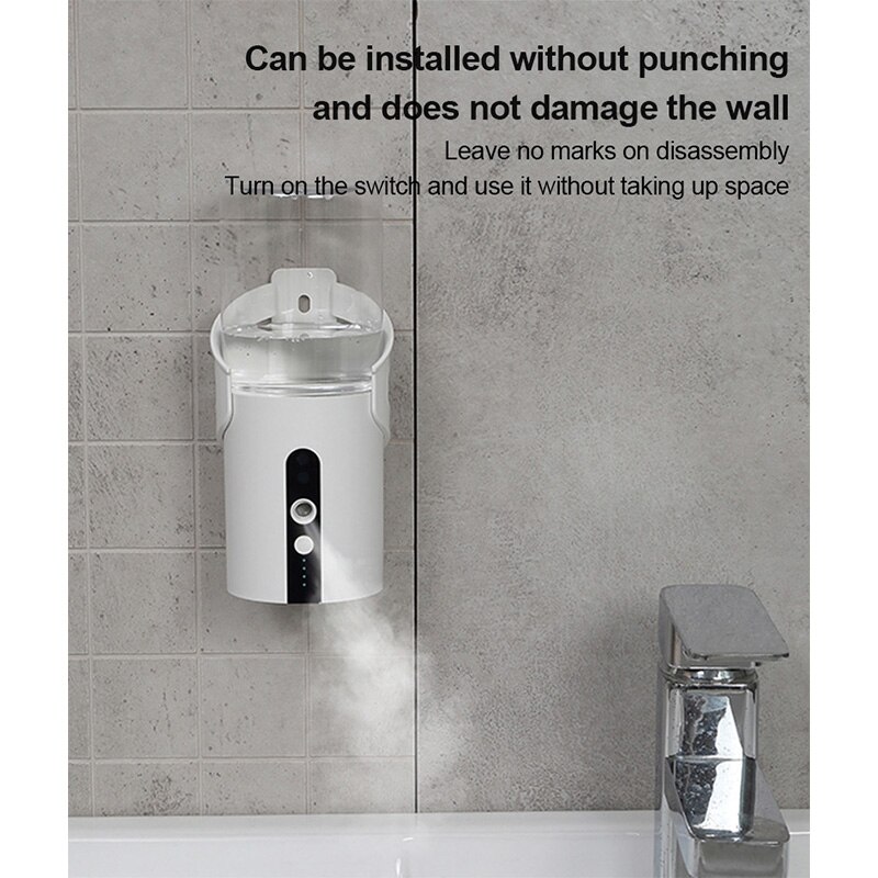 1pc Intelligent Induction Spray Sterilizer Automatic Soap Dispenser Alcohol Disinfector Sprayer Disinfectant Machine Air Cleaner