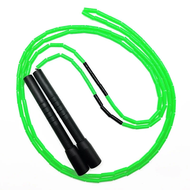 280cm Perlen Springseil verstellbar Profisport Springseil Kinder Anfänger elastische Übung tragbare Cardio-Ausrüstung: Burgunderrot