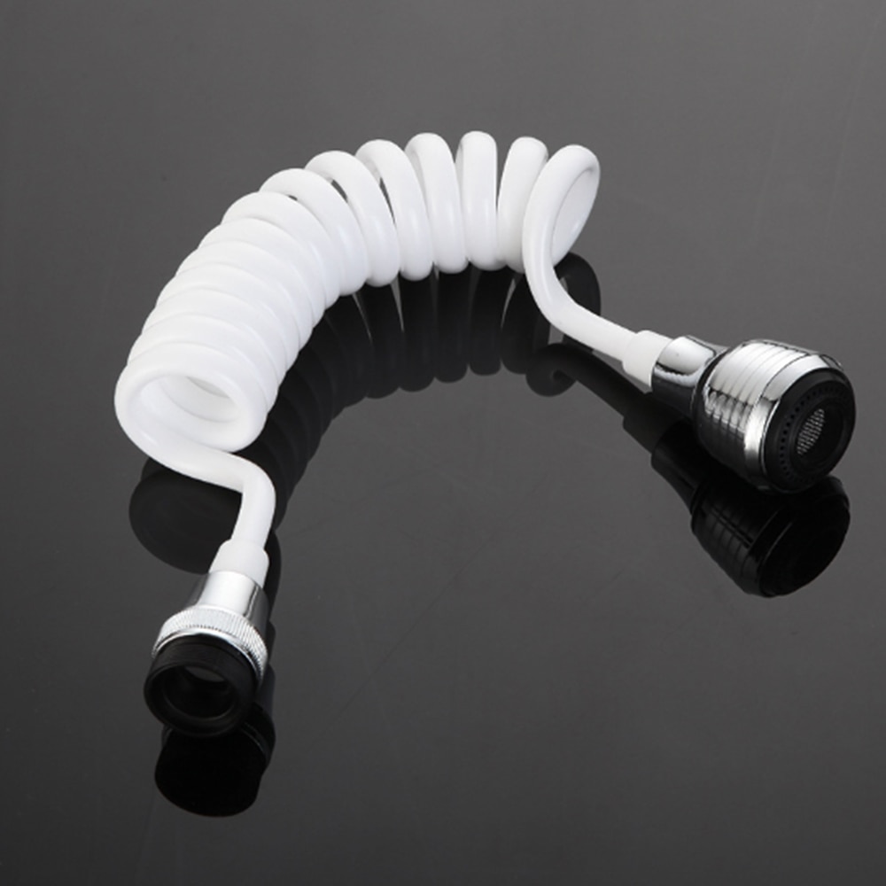 Kitchen Faucet Extender Extra Long Hose Portable Telescopic Shower Nozzle Kitchen Sink Rotatable Sprayer