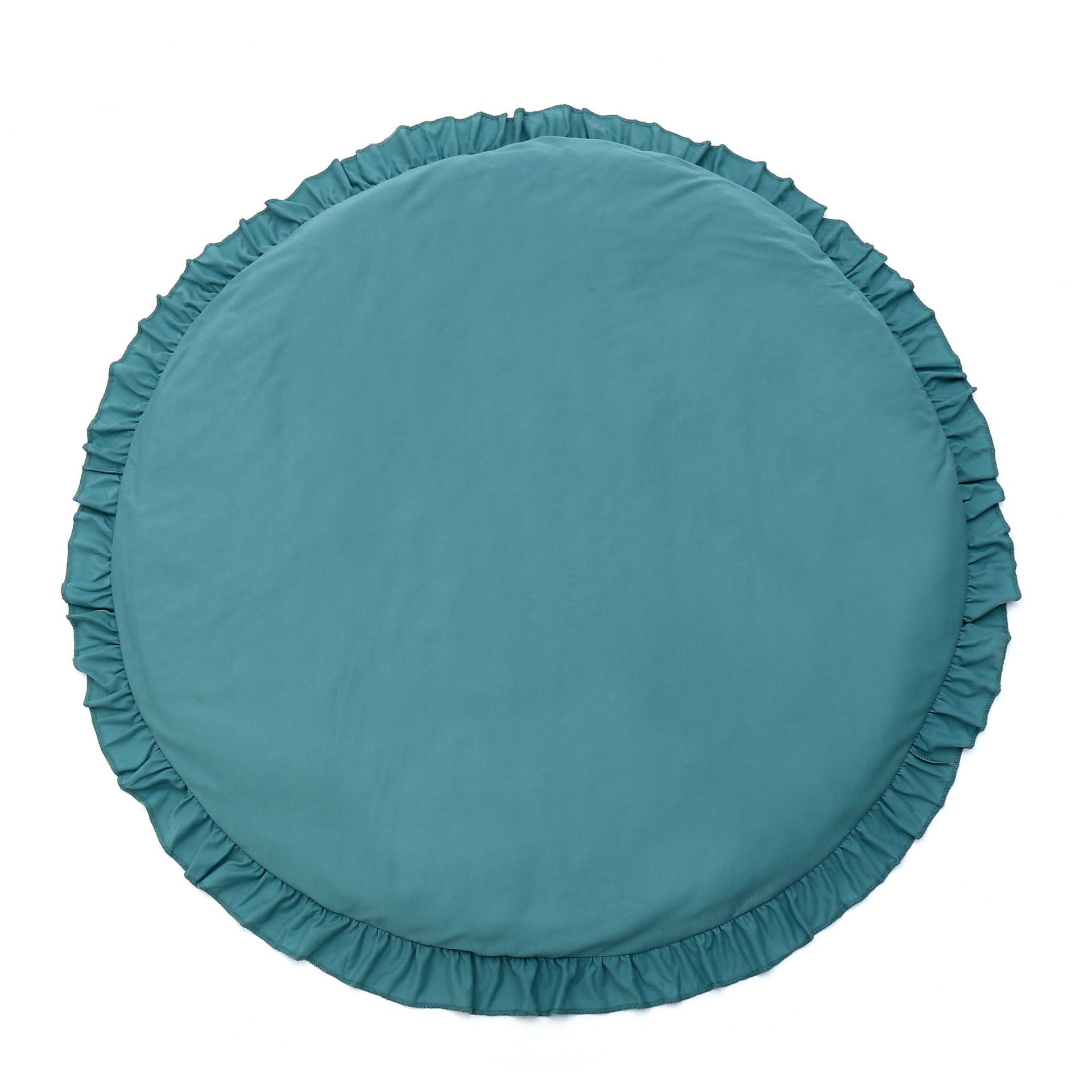 Baby Klimmen Mat Baby Speelkleed Kid Bloem Patroon Kussen Kinderen Tapijt Kinderen Tapijt Ronde Kind Veiligheid Beschermende tapijt