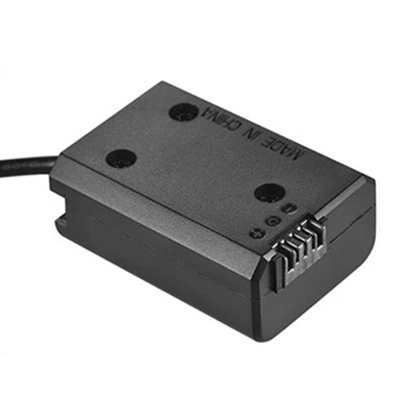 Dual usb power kit vekselstrømsadapter udskiftning np -fw50 dc kobling dummy batteri fuldt dekodet til sony nex -3 series