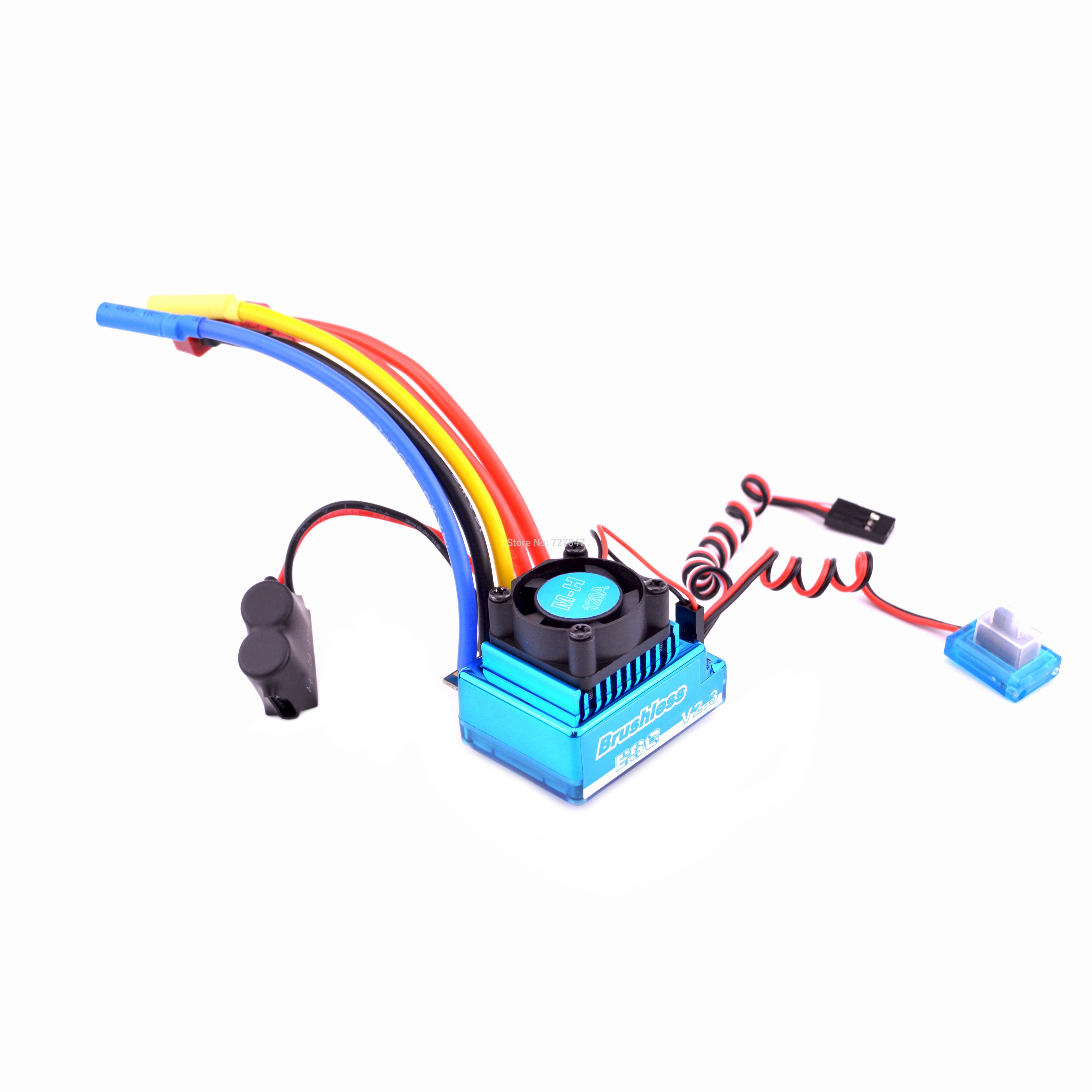 3650 2300KV / 3100KV / 3900KV / 4300KV / 5200KV Brushless Motor &amp; 45A 60A 80A 120A ESC Combo for 1:10 RC Car Boat Part