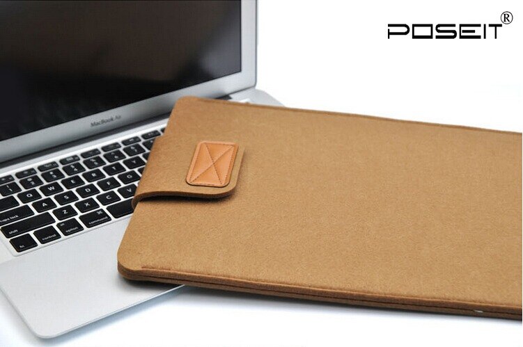 Soft Sleeve Bag Case For Apple Macbook Air Pro Retina 11 13 15 16 Laptop Anti-scratch Cover For Mac book 13.3 inch: YMZ M2 Brown / For Macbook 11 inch