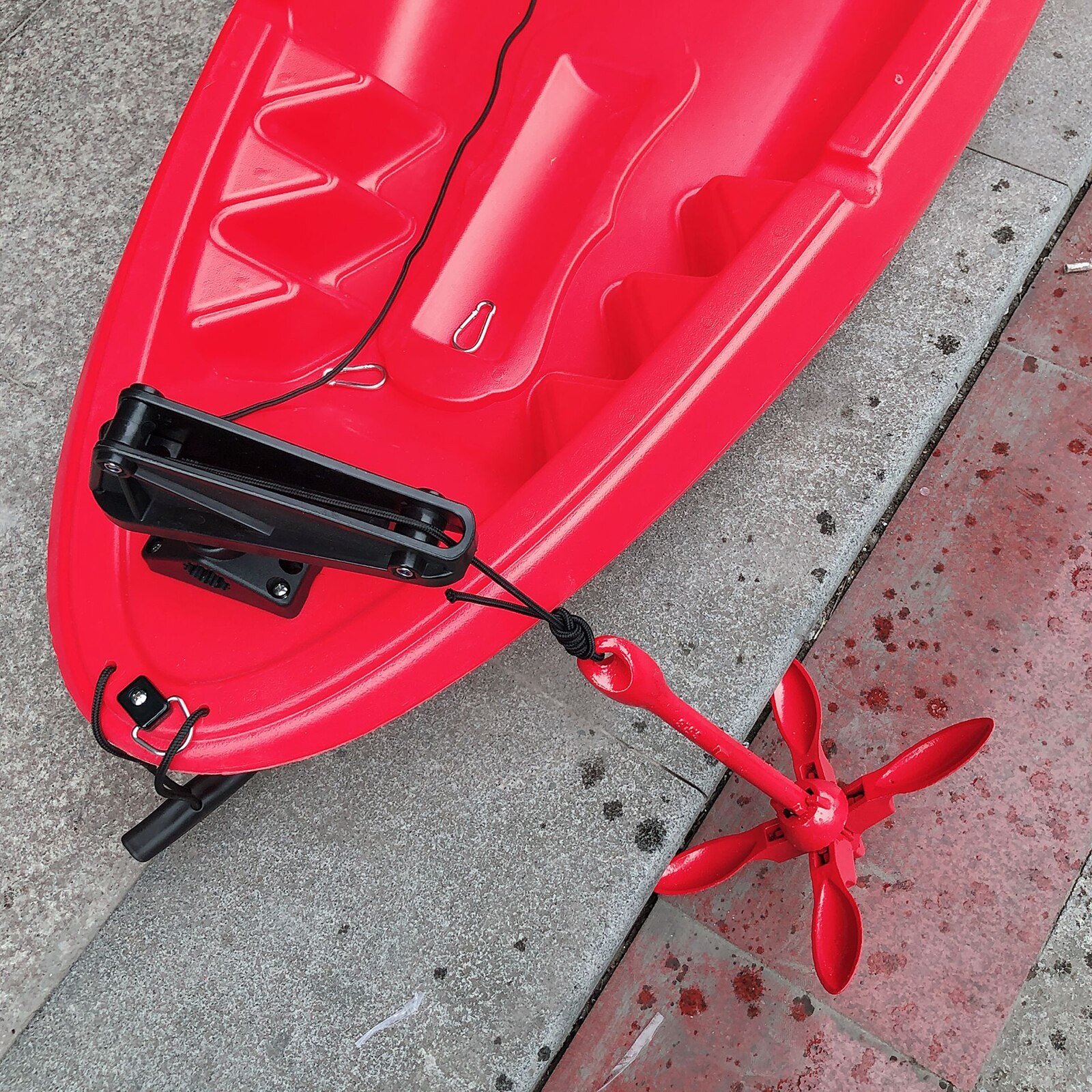 Anker Lock Met Release System Side Deck Mount Voor Kajaks Kano Kleine Boot Vissen