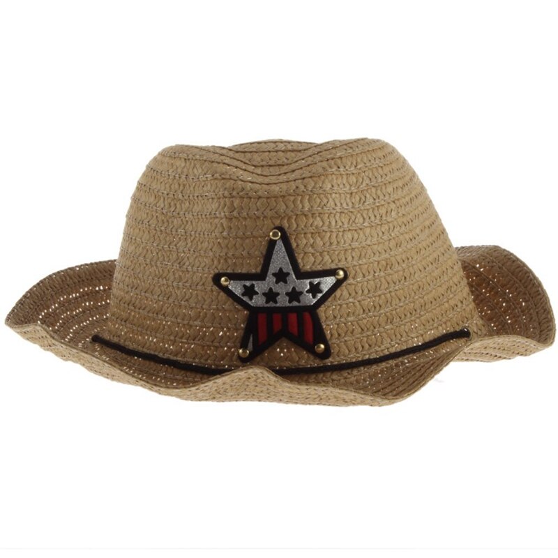Leuke Baby Kids Kinderen Jongens Meisjes Straw Western Cowboy Zonnehoed Cap