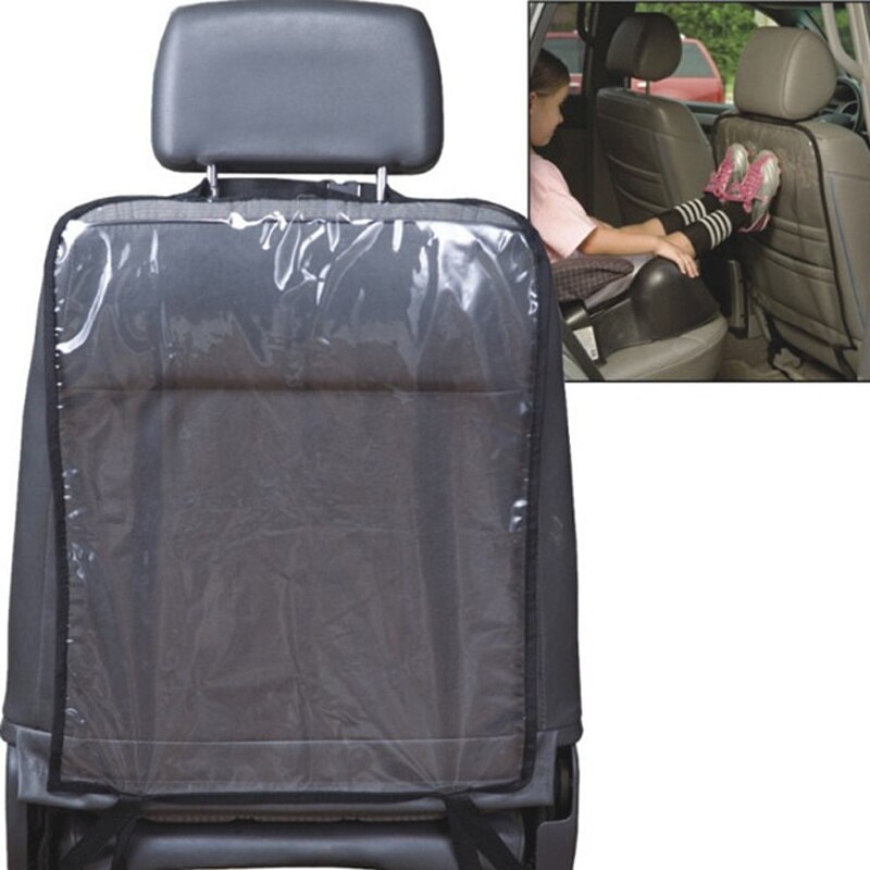 Bil bagsæde beskyttelsesdæksel til børn kick mat mudder ren bil vandtæt sæde anti kick barn covers til spædbørn