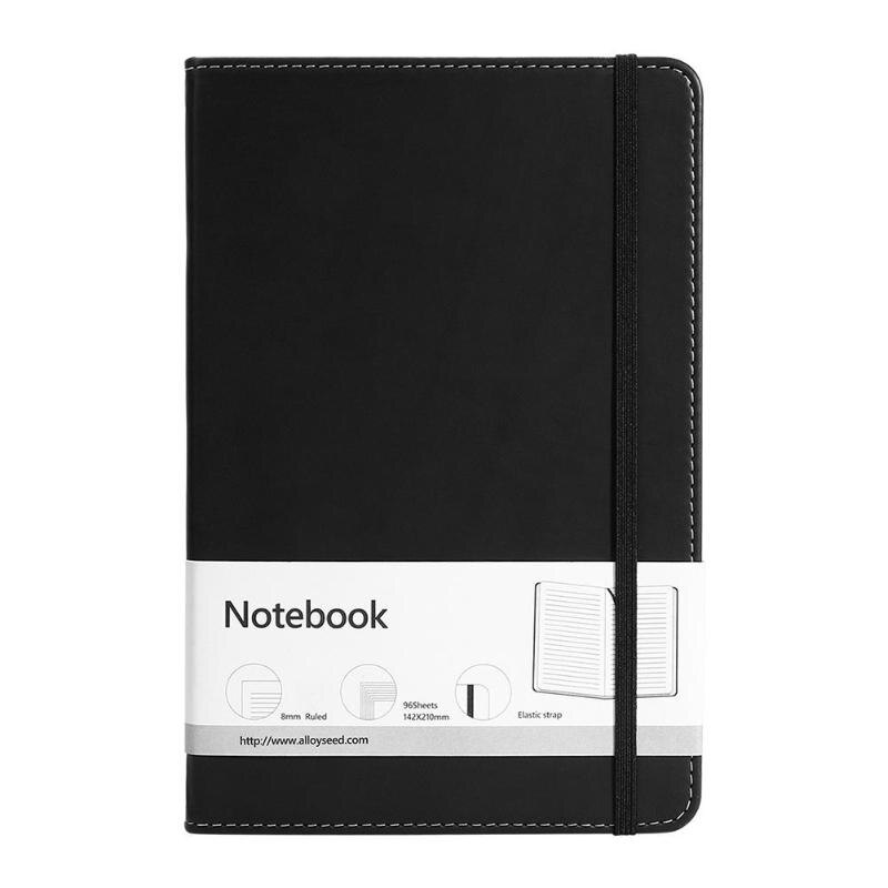 Hardcover 96 Sheets Houtvrij Papier Notebook A5 Dagboek Schrijven Notepad: Grid 1pcs