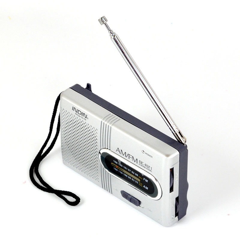 BC-R21 Mini Radio AM FM Przenośne radio zasilane bateryjnie Najlepszy odbiornik Największy czas pracy Głośnik domowy do chodzenia