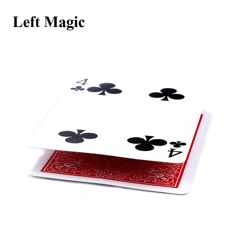 Floating Card Magic Trick Playing Card Suspension Close Up Magic Props Street Bar Mentalism Illusion Close Up Magic Toy Easy