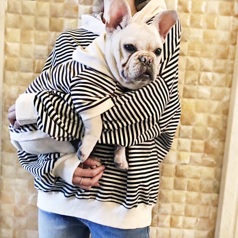Huisdier Kleding Mode Hoodies Voor Kleinere Honden Kat Kleding Eigenaar En Huisdier Bijpassende Pak Chihuahua Teddy Schauzer Pugs
