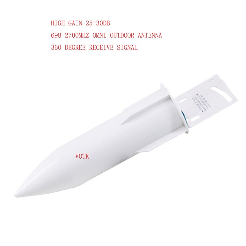 High Gain 30DB Omni Outdoor Antenna 700-2700MHz for Mobile Signal Booster Celluar Repeater 2G3G 4G Amplifier