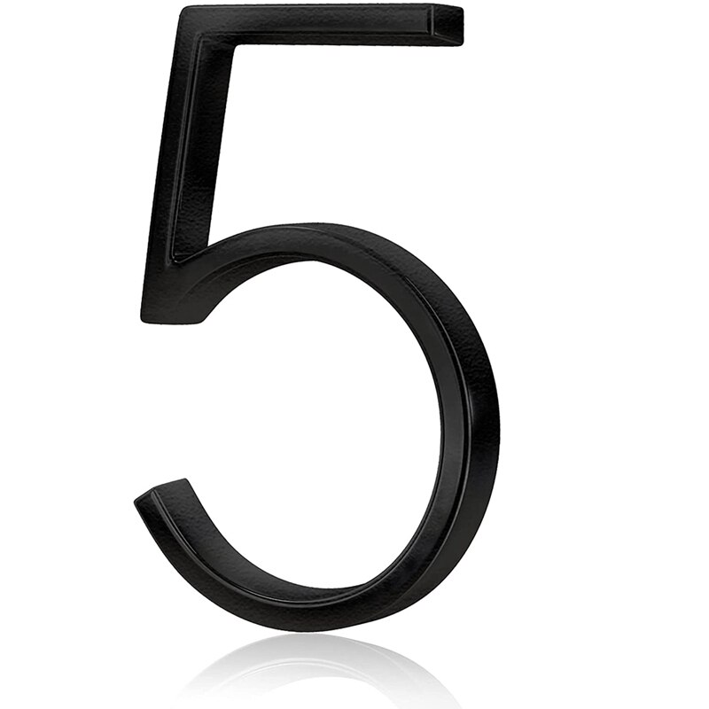 Stainless Steel Floating House Numbers, Metal House Numbers For Outside Modern, Garden Door Mailbox Decor Numbers: MULTI