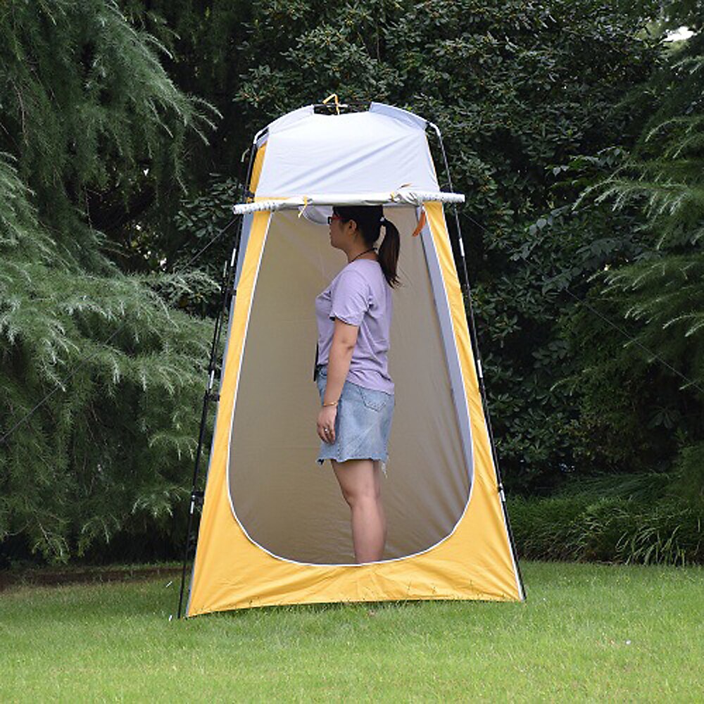 outdoor Portable Shower Toilet Camping Tent For Shower 6FT Privacy Changing Room For Camping Toilet Shower Beach anti UV