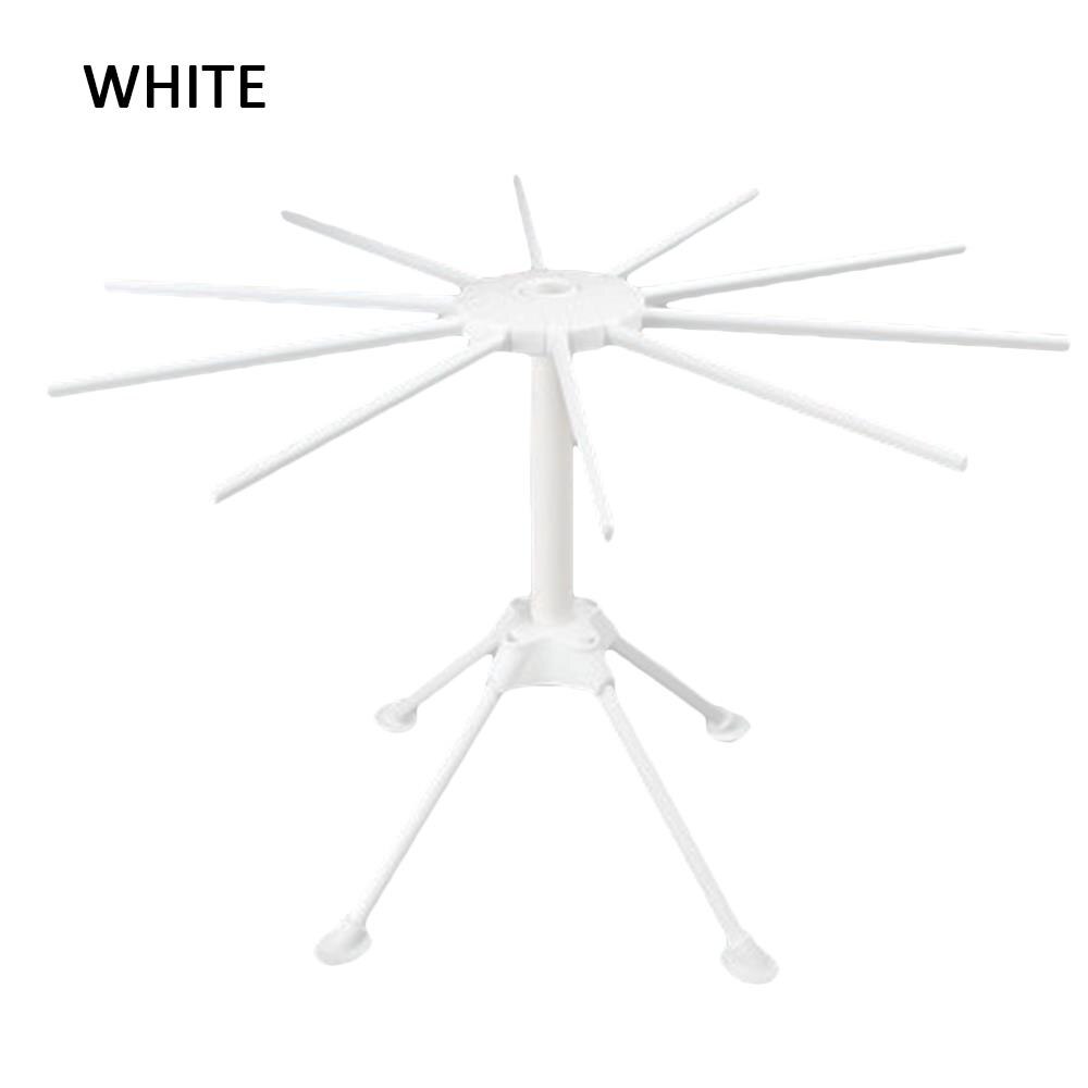 Estante colgante para secar secador, soporte desmontable de rejilla de secado de Pasta, soporte para secado de fideos, herramienta para hornear pan de 3 colores ABS seco, estera de red de refrigeración: White