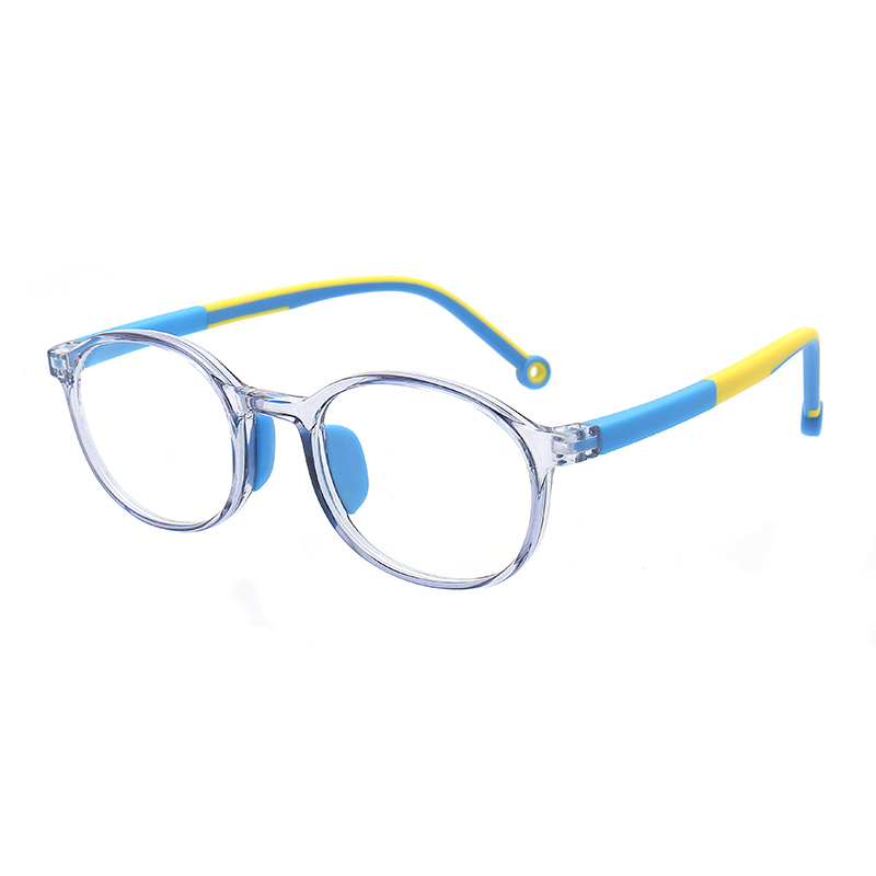 SUNNCARI DISEGNO di Luce Blu per Bambini Occhiali Telaio dell'ottica 2020 Dei Bambini Delle Ragazze del Ragazzo Miopia Del computer Da vista Ottica Occhiali Da vista: leggero blu giallo