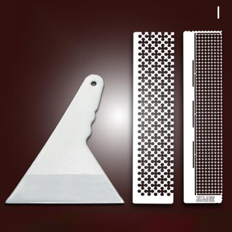 Edelstahl Diamant Gemalt Netz Lineal DIY Stickerei Zubehör Handwerk Werkzeuge: Stil I