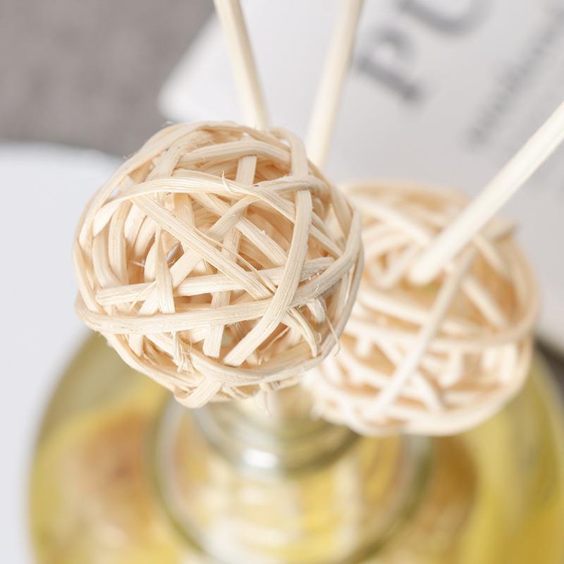 20-50 Stuks Natuurlijke Diy Houten Stokken Handgemaakte Extra Dikke Rotan Aromatherapie Diffuser Refill Sticks Houtbewerking Rotan Stok