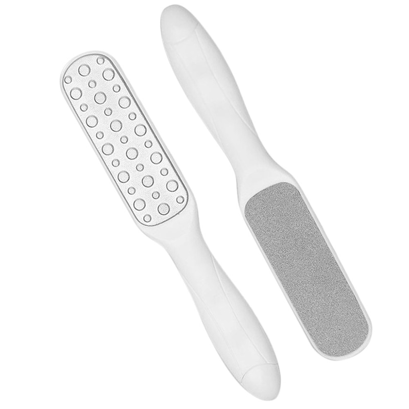 5 pièces Double côté pied râpe fichier dur peau morte callosités décapant pédicure pieds fichiers talon râpe pied soin outil salle de bain Br: Default Title