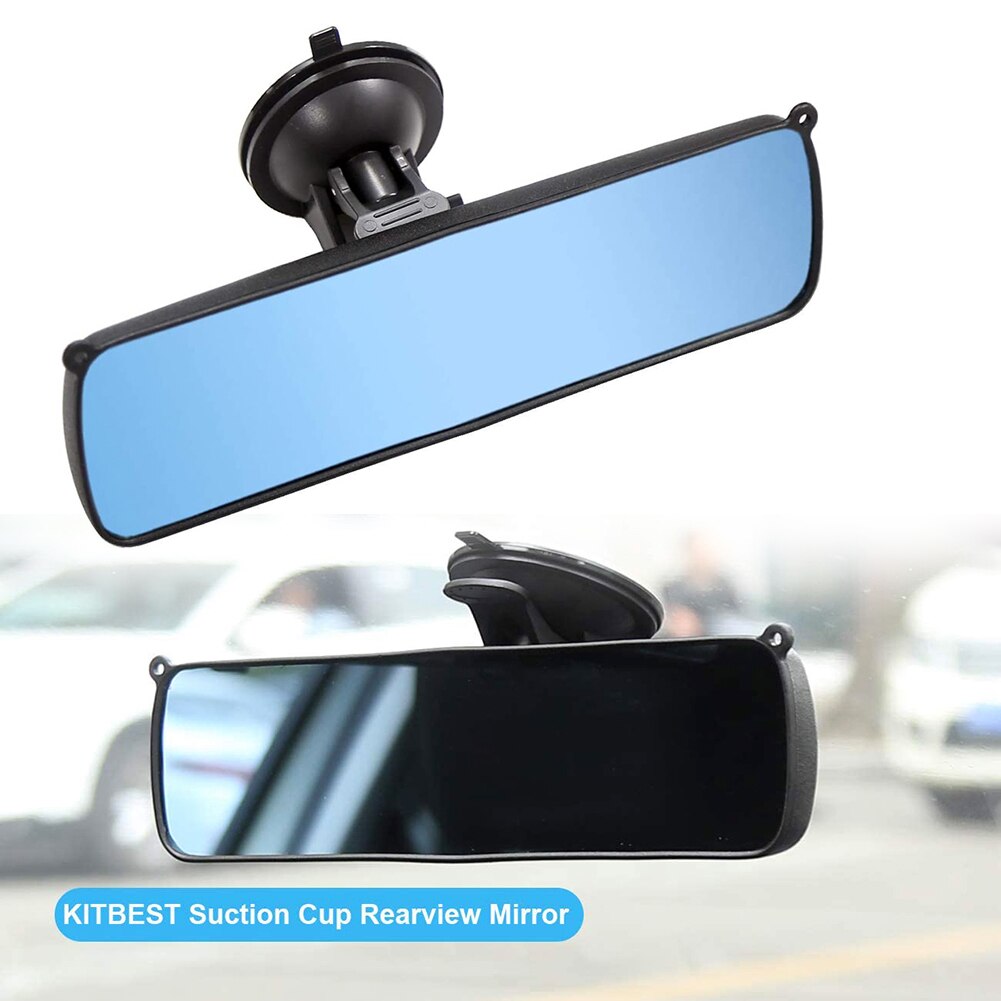 Universal 360° Rotates Car Interior Rear View Mirror Wide-angle Rearview Mirror Adjustable Suction Cup Car Rear Mirror Auto Part