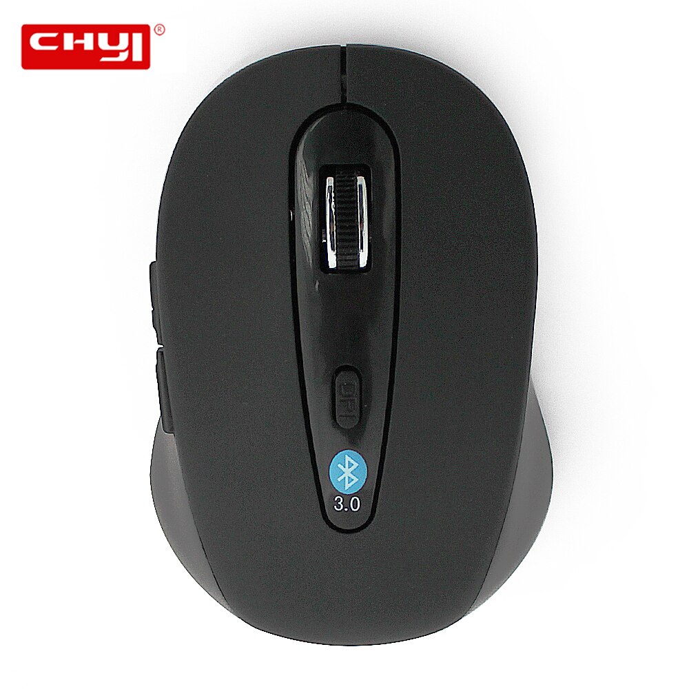 CHYI bezprzewodowa mysz optyczna Bluetooth komputer biurowy Mini myszy 800/1200/1600 DPI 5 przycisków BT 3.0 mysz do laptopa PC