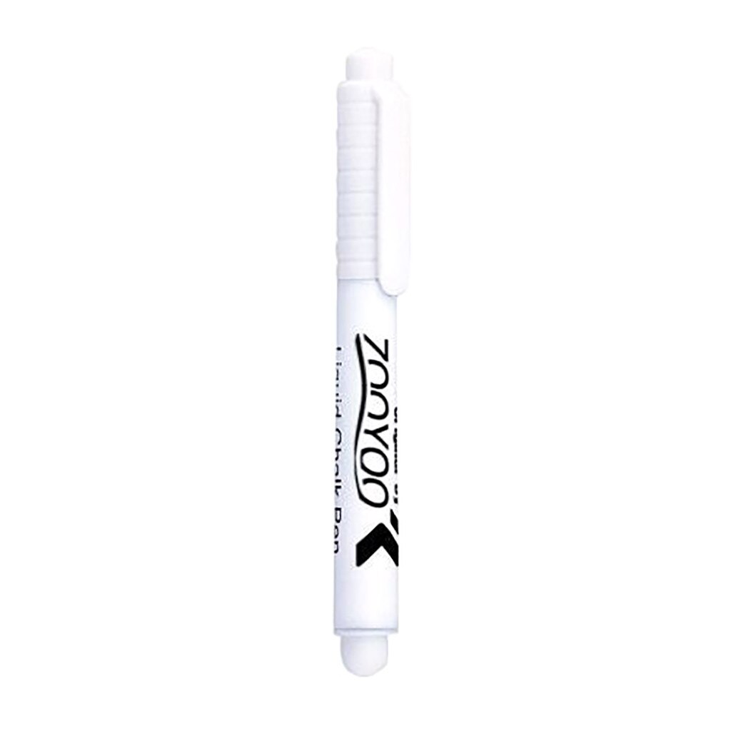 Marqueur de stylo à craie liquide blanc pour fenêtres en verre tableau noir électronique fenêtre stylo blanc autocollant mural accessoires # W2G: Default Title