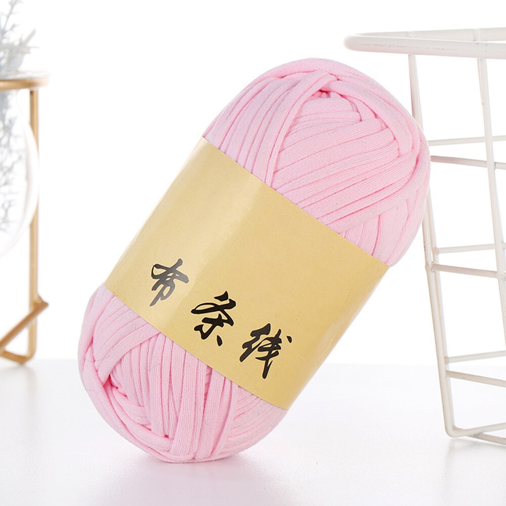 30M Weven Draad Garen Zachte Polyester Geweven Zak Tapijt Diy Hand-Gebreide Materiaal Wol Breien Gevlochten Doek Garen vrouw