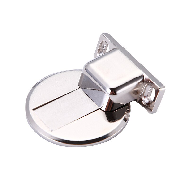 Magnetic Door Holder Stopper Invisible Doorstop Wall Floor Mount Safety Catch Stainless Steel Door Suction Bedroom Supplies