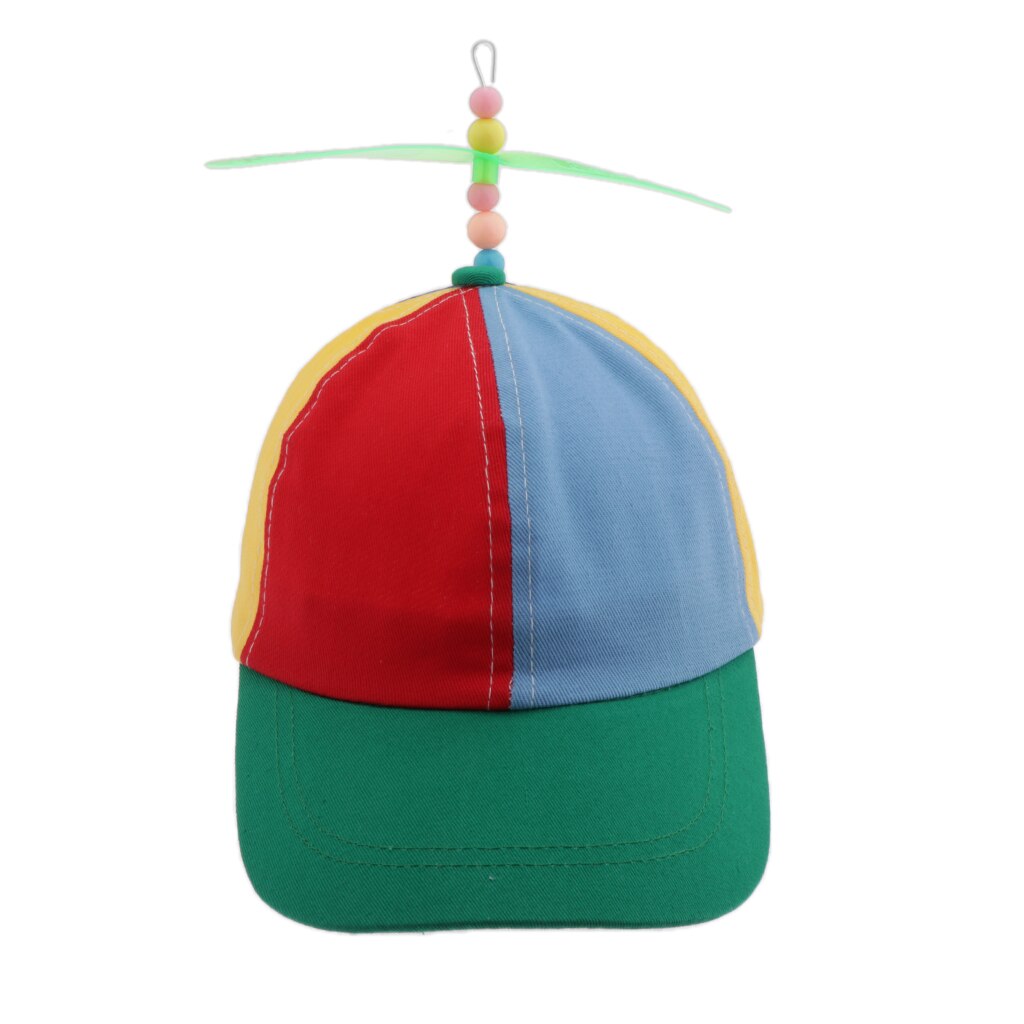 Regenboog Propeller Spinner Hoed-Kid & Volwassen Grootte Met Verstelbare Hoed Snapback-Kostuum Accessoires