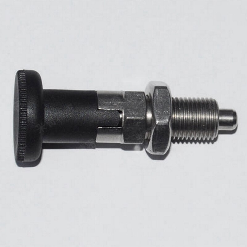 M10 Rvs Self Locking Index Plunger Pin Met Zelfsluitende Functie Voor Scheidslijn Hoofd Voor Geavanceerde Positie Loc