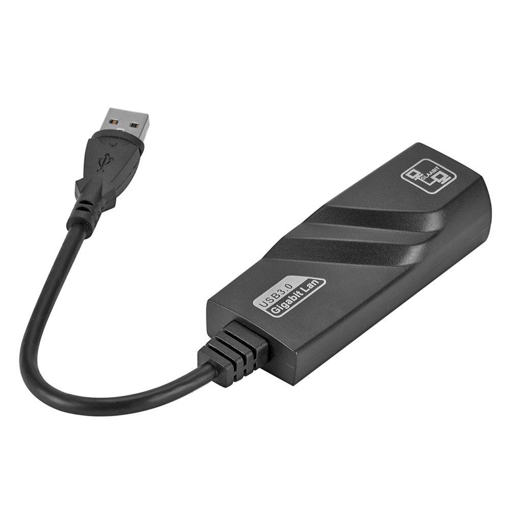 Wired USB 3.0 To Gigabit Ethernet RJ45 LAN (10/100/1000) Mbps Network Adapter Ethernet Network Card For PC