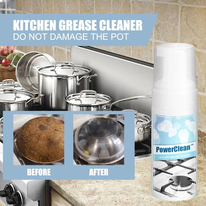 30Ml Powerclean Kitchen Grease Cleaner Cleaning Kitchen Grease Cleanerall-Purpose Rust Cleaner Bubble Household Cleaning