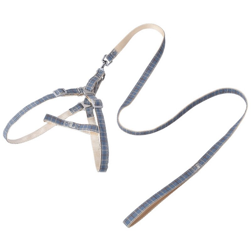 Hond kat harnas riem verstelbaar harnas vest riem halsband puppy klein huisdier buiten wandelbenodigdheden chihuahua: A / Ik