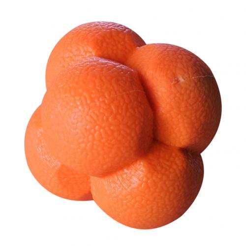 Fitness hexagonal reaktion boll smidighet koordination reflex träning motionär: Orange