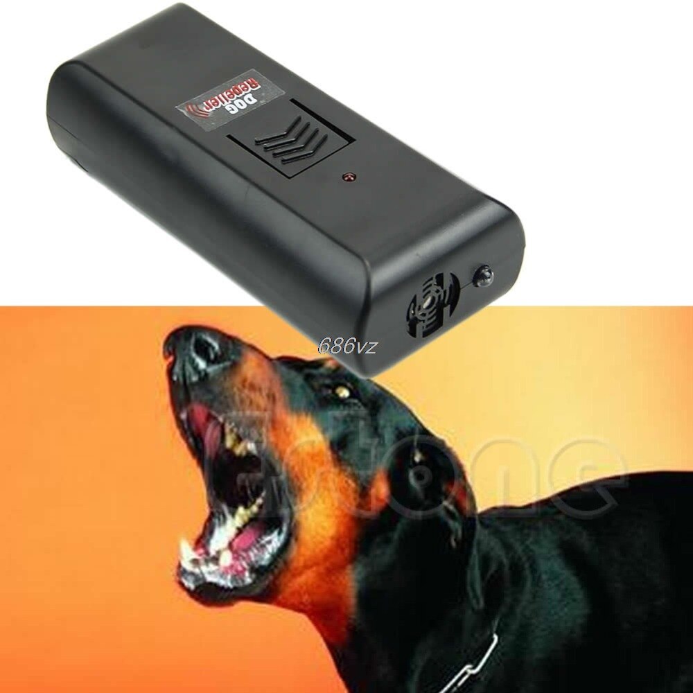 Neue 1PC Ultraschall aggressiv Hund Haustier Repeller Anti-Rinde Bellen Stopper Abschreckung Zug N28 Schiff