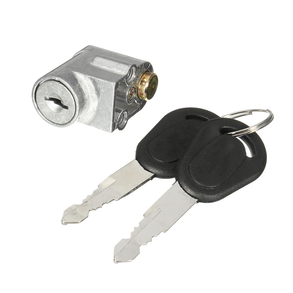Contactslot Batterij Safety Pack Doos Slot Met 2 Sleutels Voor Motorfiets Elektrische Fiets Scooter E-Bike Beveiliging Motor levert