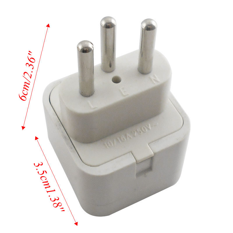 Universal Uk/Us/Eu Naar Zwitserland Zwitserse Stekker Travel Adapter Converter