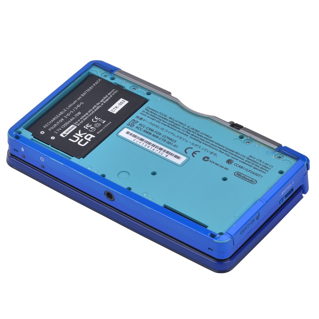 CTR-003 CTR003 CTR 003 001 Battery Rechargeable Li-ion Bateria For Nintendo 3DS 2DS CTR-001 CTR001 MIN-CTR-001 Gaming Console