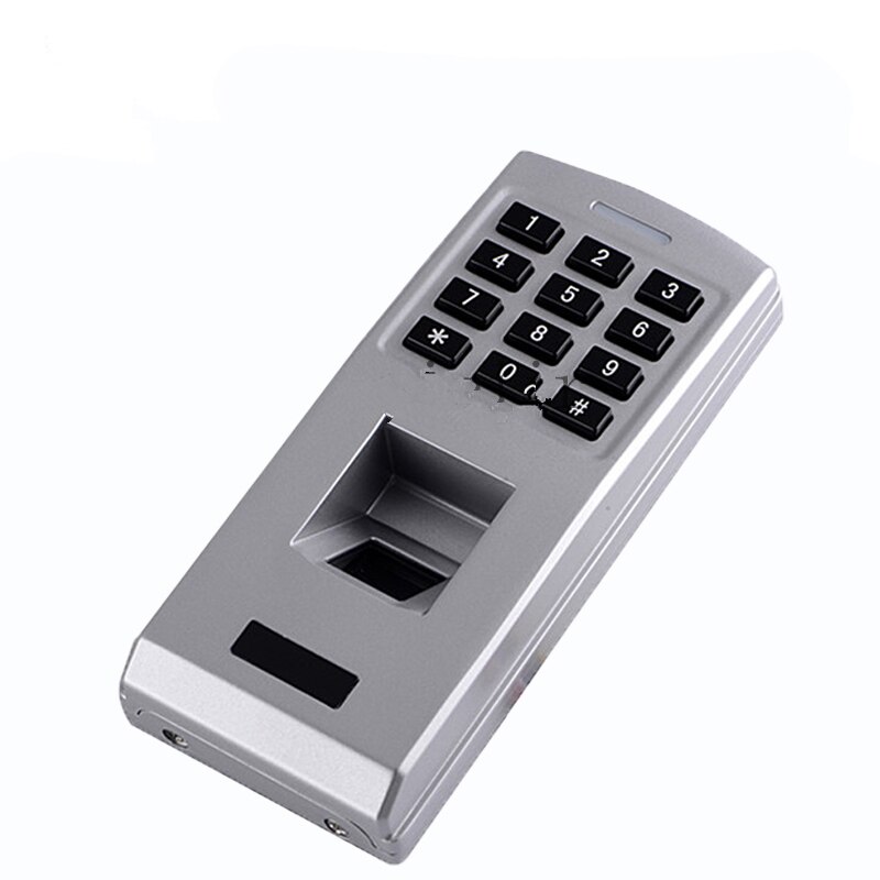 With power supply adapter 12V 3A Fingerprint password keypad access control reader for security door lock system gate opener use