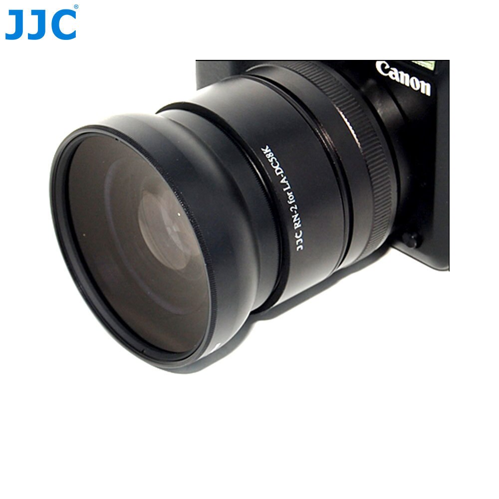 JJC TC-DC58D Teleconverter Conversie Lens Adapter Ring Buizen voor Canon Powershot G10/G11 Digitale Camera (RN-2)