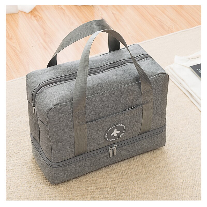 Travel bag dry wet separation beach waterproof fitness Packing Large Capacity Travel Duffle Clothing Pouch Handbag Storage Bag