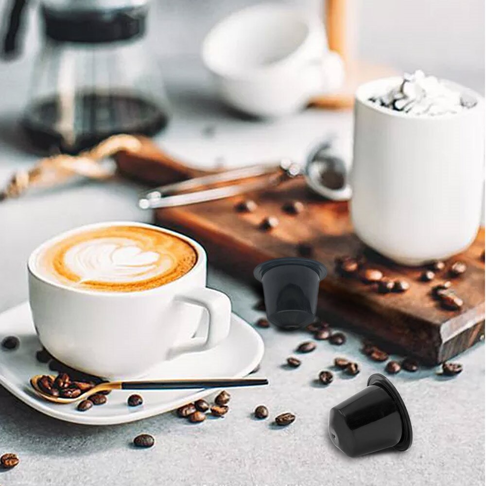 Disposable Nespresso Coffee Filter with Foil Seal Empty Capsule Pod Aluminum Foil Lid DIY Rich Crema Espresso Coffee KitchenTool