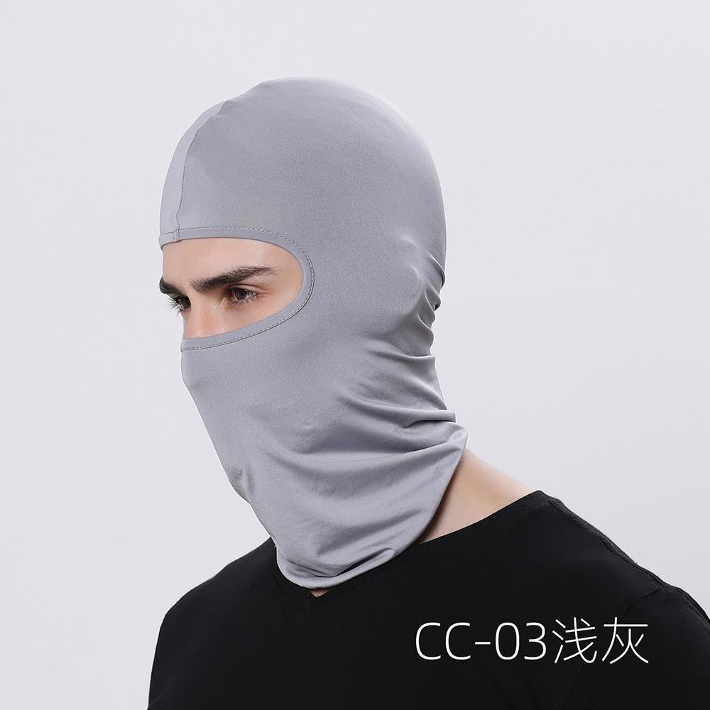 Bivakmuts Motor Gezichtsmasker Moto Helm Bandana Kap Ski Hals Volgelaatsmasker Winddicht Stofdicht Gezichtsschild Heren Biker Masker: Black