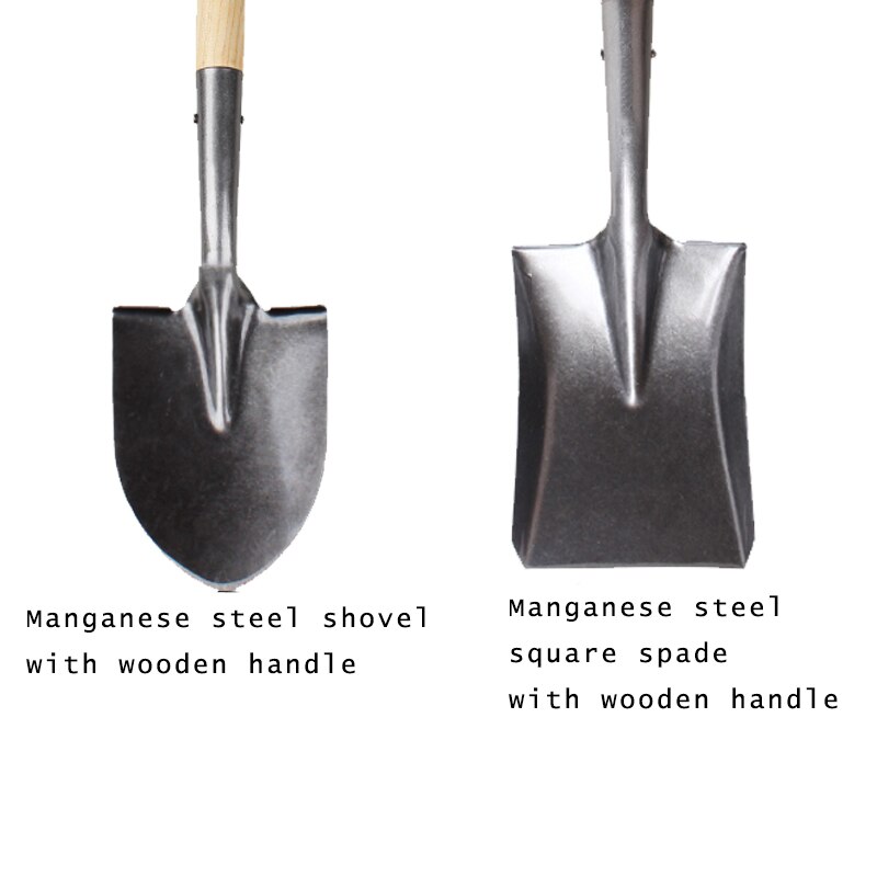 Spade Tools Small Farmers Use Shovels Plant and Raise Flowers Garden Domestic Gardening Spades Outdoor Farm Implements Digging