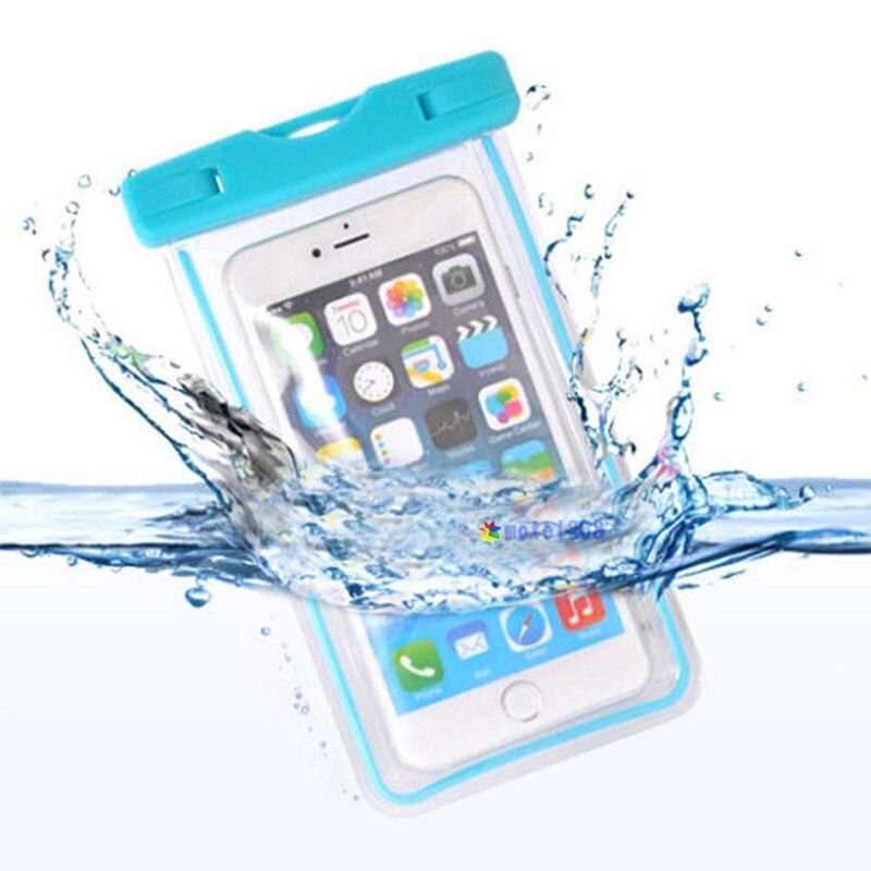 Luminous Glow Waterproof Pouch Bag Pack Dry Case Cover For Your Phone