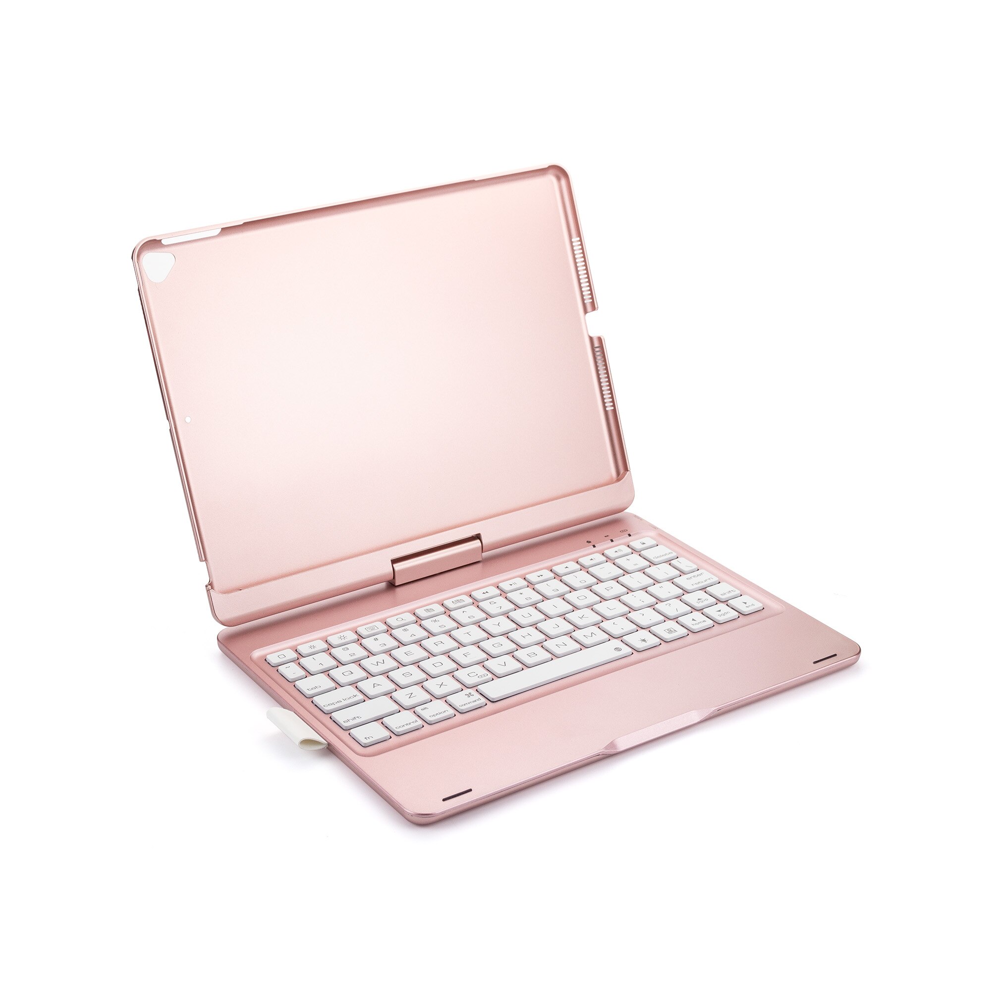 Draadloze Bluetooth Toetsenbord Cover Voor Ipad Air3 Pro10.5 &#39;&#39 Ipad 10.5 Ultra Dunne Licht-Emitting 360 Draaien Ultra dunne Toetsenbord: Rose Gold