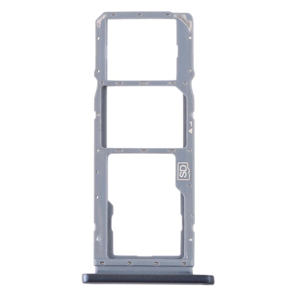 Für Nokia 7,2/6,2 SIM Karte Tablett + SIM Karte Tablett + Mikro SD Karte Tablett Ersatz für Nokia 7,2/6,2 TA-1196 TA-1198 TA-1200: WEISS