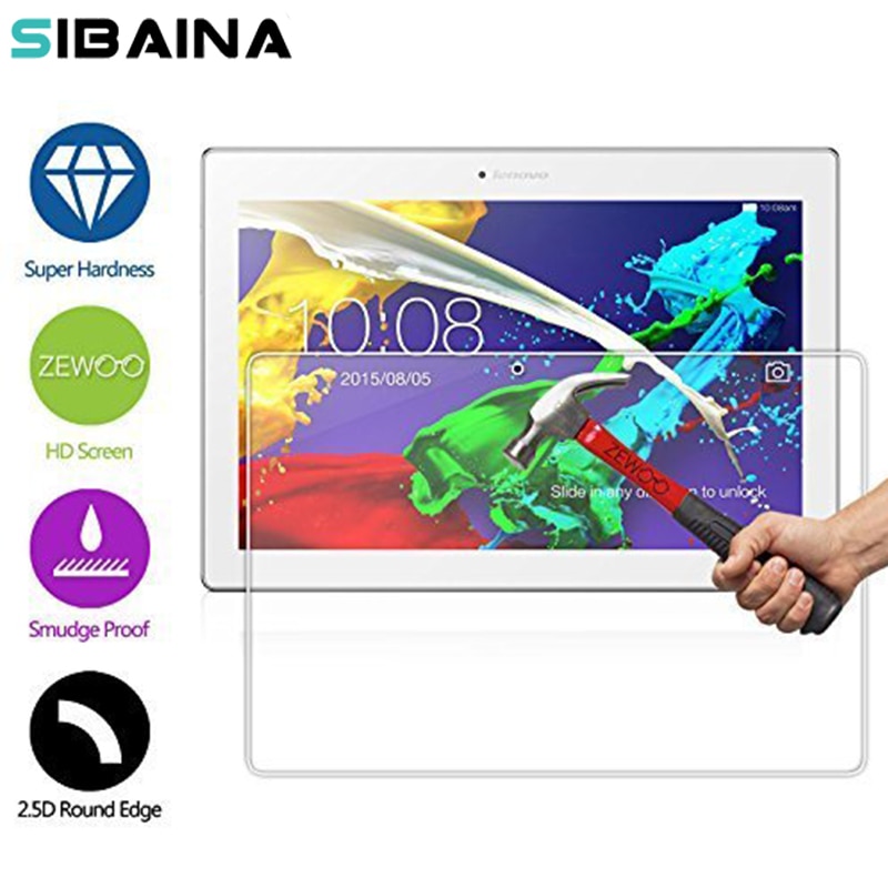 9h explosieveilige beschermfolie voor lenovo tab 2 a10-70 a10-70f gehard glas voor lenovo tab 2 a10-70 schermbeschermer 10.1 "