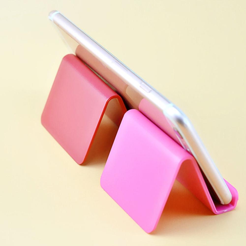 Mini soporte de teléfono móvil portátil caramelo fijo suministros para el hogar accesorios de cocina decoración de teléfono