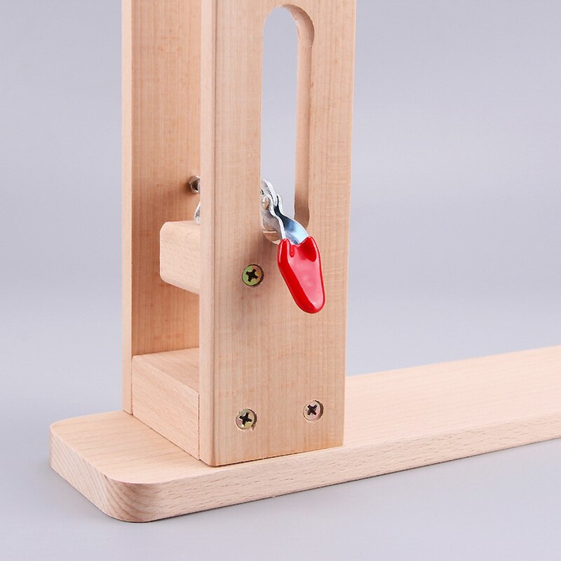Wood Leathercraft Hand Stitching Leather Craft Lacing Sewing DIY Table Desktop Tool Portable Horse Clamp 1pc